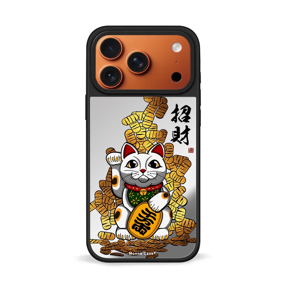 【IC鏡面磁吸】招財貓